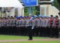 Apel operasi zebra singgalang 2024 di Mapolda Sumbar. (dok. Humas)