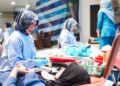 Donor darah hari sumpah pemuda di Semen Padang Hospital. (dok. istimewa)