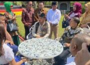 Vasko Ruseimy Dampingi Fadli Zon-Giring Ganesha Resmikan Museum Sastra Indonesia di Tanah Datar