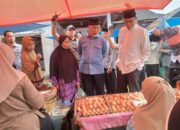 Mahyeldi Serap Aspirasi Pedagang di Pasar Aia Manggih Pasaman