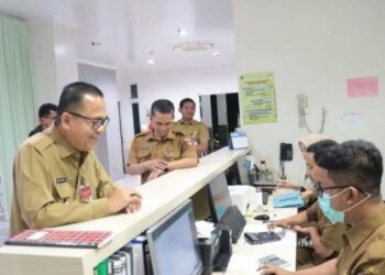 Sidak RSUD Bukittinggi, Ini Pesan Pjs Wako