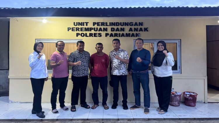 Pria di Pariaman Ditangkap Karena Merudapaksa Anak Kandung, Aksinya Gagal 1 Penangkapan ayah rutiang di Pariaman. (dok. istimewa)