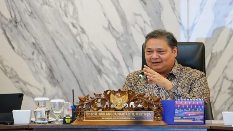 Menteri Koordinator Bidang Perekonomian Airlangga Hartarto menilai, inflasi Indonesia pada September 2024 masih terkendali di level 1,84 persen secara tahunan (yoy), atau lebih rendah dibandingkan Agustus 2024 sebesar 2,12 persen (yoy), Jakarta, Senin (7/10/2024) (ANTARA/HO-Menko Perekonomian)
