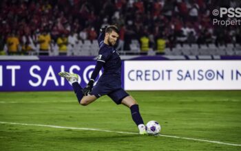 Penjaga gawang timnas Indonesia Maarten Paes. (Foto: Dok. PSSI)