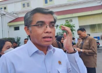 Menteri Ketenagakerjaan Yassierli di Kompleks Istana Kepresidenan, Jakarta, Rabu (6/11/2024). (ANTARA/Mentari Dwi Gayati)