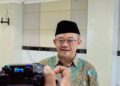 Menteri Pendidikan Dasar dan Menengah (Mendikdasmen) Abdul Mu'ti sesuai menjadi pembicara di Universitas Pamulang, Tangerang Selatan, Kamis (14/11/2024). (ANTARA/Asep Firmansyah)