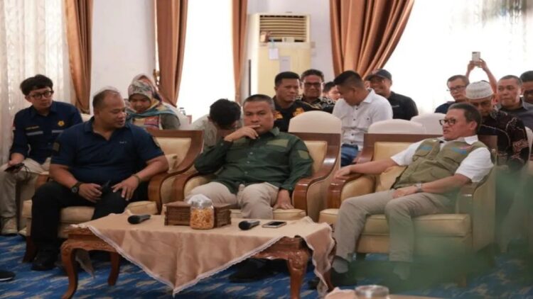 Hasil rapat koordinasi penanganan erupsi Gunung Marapi di Indojolito Batusangkar Sabtu, (9/11) (Antara/Etri Saputra)