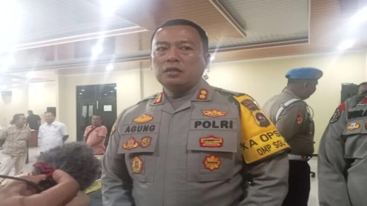 Kepala Polres Pasaman Barat AKBP Agung Tribawanto. Dia mengingatkan KPU daerah setempat agar prioritaskan penyaluran logistik ke tempat pemungutan suara (tps) yang secara geografis jauh. (ANTARA/Altas Maulana).
