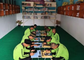 Tingkatkan Minat Baca, Kementerian Imipas Hadirkan E-Library di Lapas Anak Payakumbuh