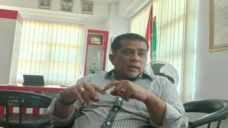 Dekan Fakultas Hukum UM Sumbar, Wendra Yunaldi. UM Sumbar melibatkan mahasiswanya untuk partisipasi kampanye jujur dan tolak politik uang di Pilkada 2024 (Antara/Al Fatah)