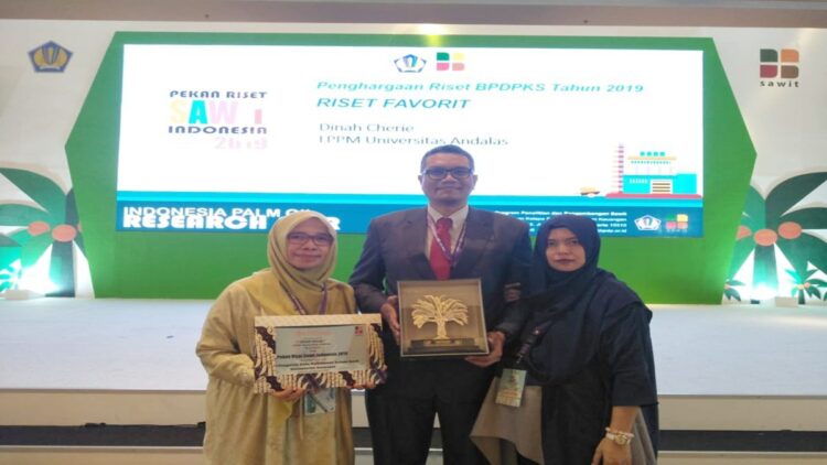 Peneliti Unand masuk daftar top 100 ilmuwan Indonesia versi AD Scientific Index. (Foto: Dok. MC Padang)
