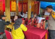 Pastikan Pengamanan Berjalan Lancar, Kabid Humas Polda Sumbar Cek TPS di Sijunjung