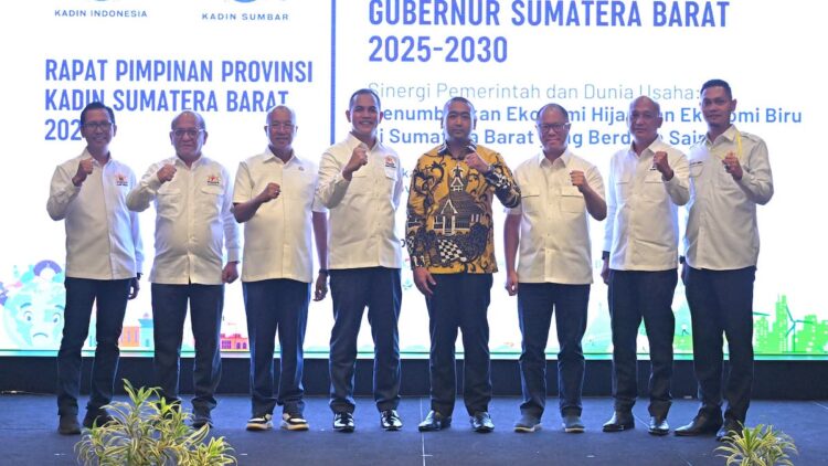 Kembangkan EBT, Plt Gubernur Sumbar Kolaborasi dengan Kadin 1 Pemprov Sumbar gandeng Kadin untuk pengembangan EBT dan Pertanian. (dok. abpsb)