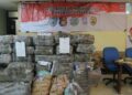 Polda Sumbar ungkap peredaran 270 Kilogram ganja. (dok. Bidhumas)
