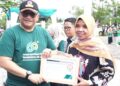 SPH dapat penghargaan jadi rumah sakit dengan layanan imunisasi terbaik di Kota Padang. (dok. Humas SPH)