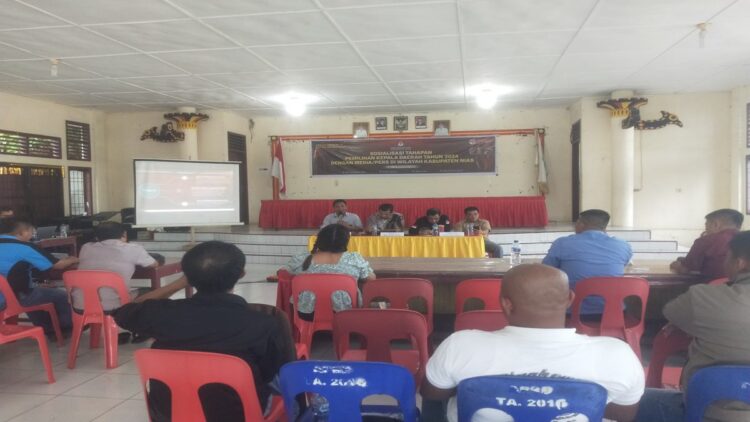 KPU Nias: DPT Pilkada 2024 Didominasi Pemilih Muda 1 Komisi Pemilihan Umum (KPU) Kabupaten Nias, Sumatera Utara menggelar sosialisasi tahapan pemilihan kepala daerah tahun 2024 dengan media/pers di wilayah Kabupaten Nias. (Kariadil Harefa/Radarsumbar)