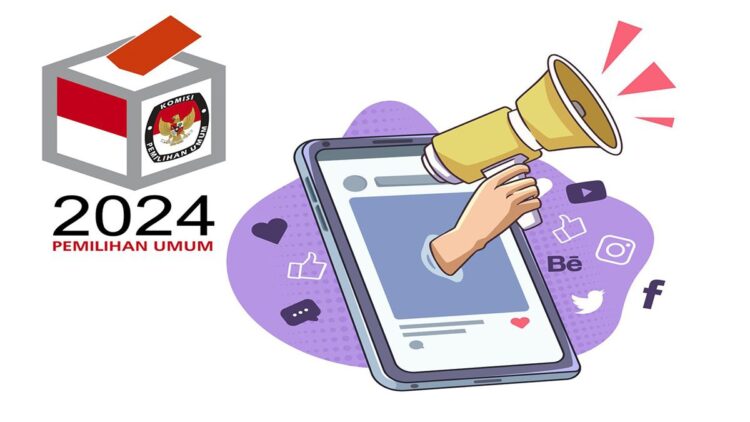 Ilustrasi kampanye Pilkada di media sosial. (Foto: Dok. Istimewa)