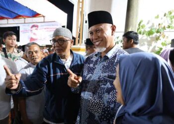 Kampanye di Nanggalo, Mahyeldi Komitmen Pendidikan 12 Tahun