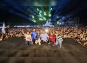 Super Pecah! Konser Sumbar 1 Gercep Mahyeldi-Vasko Ditutup di Padang, Puluhan Ribu Massa Penuhi Halaman Parkir GOR Agus Salim