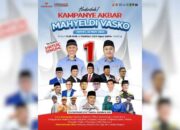Mahyeldi-Vasko Gelar Kampanye Akbar dan Tausiyah di Padang, Eks Gubernur Sumbar Ikut Hadir