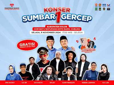 Konser Sumbar 1 Gercep Mahyeldi-Vasko Siap Hibur Masyarakat Solok 1 download 3