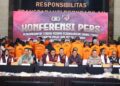 Konferensi pers pengungkapan kasus TPPO oleh Mabes Polri. (dok. Divhumas Polri)