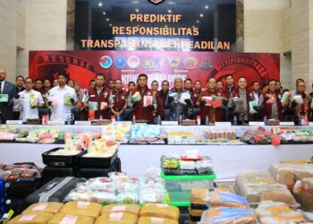 Barang bukti penangkapan narkoba Bareskrim Polri. (dok. istimewa)