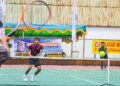 Pertandingan terakhir di Kejurnas Tenis Junior Semen Padang. (dok. Humas)