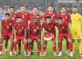 Skuad Timnas Indonesia kontra Jepang. (dok. PSSI)