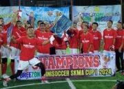 Tim Minisoccer Semen Padang Juara 1 Breezon Minisoccer SKMA I Cup Padang