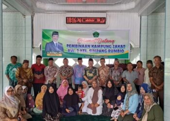 Kemenag Solok Bina Kampung Zakat Simpang Rumbio