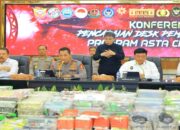 Polring Ungkap 3.608 Kasus Narkoba Sebulan Terakhir, Barang Bukti Capai Rp2,88 Triliun