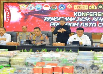 Polring Ungkap 3.608 Kasus Narkoba Sebulan Terakhir, Barang Bukti Capai Rp2,88 Triliun