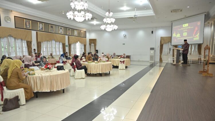 Gubernur Sumbar Tegaskan Pentingnya Kanalisasi Bakat Anak Difabel Bertalenta Khusus 1 Gubernur Mahyeldi buka rakor SOIna Sumbar. (dok. adpsb)
