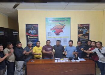 Dua Pemilik Sembilan Paket Sabu Ditangkap Polres Pasaman Barat