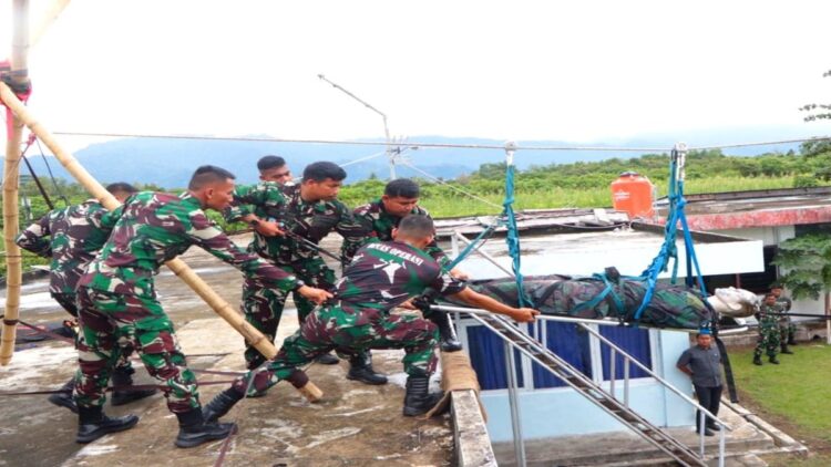 Tingkatkan Kesiapsiagaan Hadapi Bencana Alam, Lanud Sutan Sjahrir Padang Gelar Latihan SAR 1 Lanud Sutan Sjahrir menggelar Latihan SAR guna menghadapi bencana alam. (Foto: Dok. MC Padang)