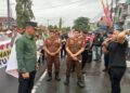 Puluhan Massa Geruduk Kejari Pasaman, Minta Korupsi Dana Gempa Malampah Diusut Tuntas