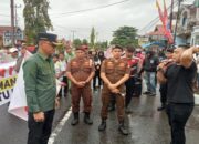 Puluhan Massa Geruduk Kejari Pasaman, Minta Korupsi Dana Gempa Malampah Diusut Tuntas