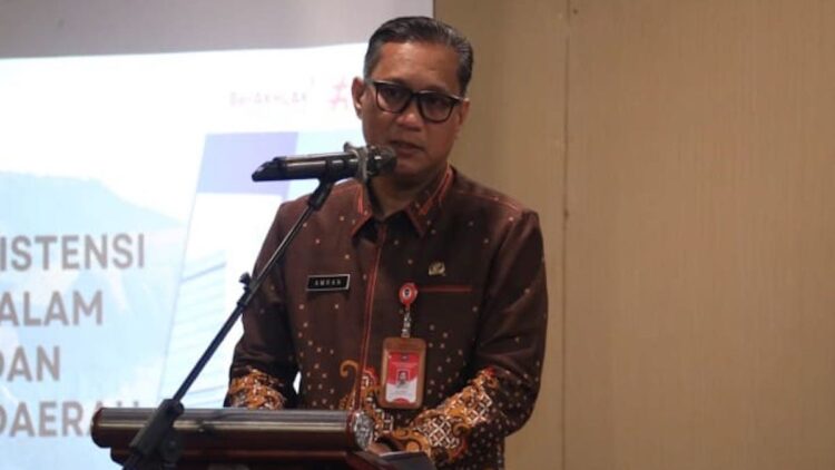 Pelaksana Harian (Plh.) Direktur Jenderal (Dirjen) Bina Administrasi Kewilayahan (Adwil) Kemendagri Amran. (Foto: Kemendagri)