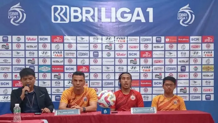 Prematch press conference Semen Padang FC vs Persija. (dok. Radarsumbar)