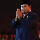Presiden Prabowo Subianto menghadiri Puncak Perayaan HUT Partai Golkar ke-60 Tahun yang digelar di Sentul International Convention Center (SICC), Kabupaten Bogor, Provinsi Jawa Barat, Kamis (12/12/2024). (Foto: BPMI Setpres/ Cahyo)