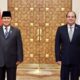 Presiden RI Prabowo Subianto bertemu dengan Presiden Republik Arab Mesir Abdel Fattah El-Sisi. (dok. PCO RI)