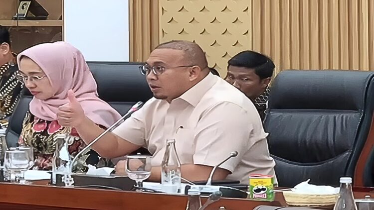 Penggunaan BBM Subsidi tak Tepat Sasaran, Andre Rosiade Sarankan Perpres 191/2014 Direvisi 1 Wakil Ketua Komisi VI DPR Andre Rosiade saat RDP dengan Pertamina. (Foto: Dok. Tangkapan Layar)