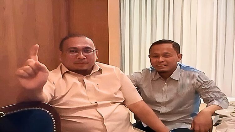 Andre Rosiade bertemu Wali  Kota Pekanbaru terpilih Agung Nugroho. (Foto: Tangkapan layar)