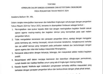 Gubernur Sumbar Imbau Masyarakat Rayakan Pergantian Tahun dengan Kegiatan Positif