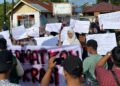 Ratusan Masyarakat Payakumbuh Tuntut Bawaslu Usut Tuntas Dugaan Politik Uang 6 Aksi damai terkait dugaan politik uang di Payakumbuh. (dok. istimewa)