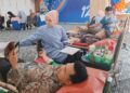 Donor darah di BRI RO Padang. (dok. istimewa)