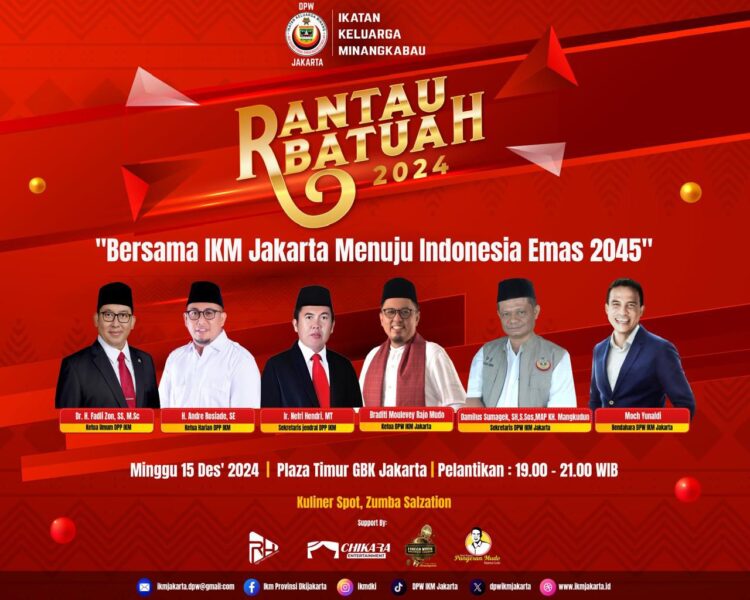 Braditi Moulevey Rajo Mudo: Pengurus IKM Jakarta Dilantik Minggu, Hadirkan Festival Rantau Batuah 1 Festival Rantau Batuah yang digelar oleh DPW IKM Jakarta. (dok. IKM Jakarta)