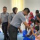 Penyerahan bantuan sosial (bansos) ketahanan pangan Lapas Kelas II A Padang. (dok. istimewa)