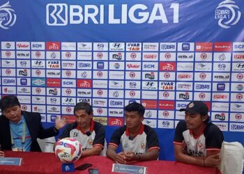 Prematch press conference Semen Padang FC vs Persebaya. (dok. Radarsumbar)